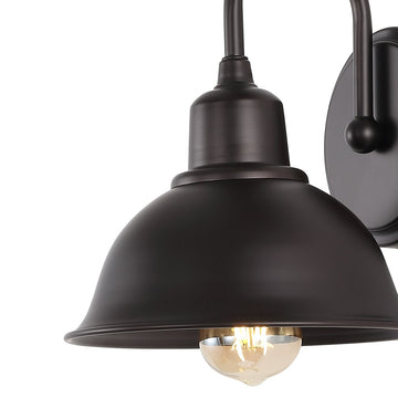 Frisco Farmhouse Industrial Iron LED Vanity - JONATHAN Y